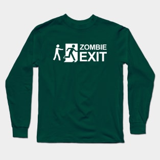 Zombie Exit Long Sleeve T-Shirt